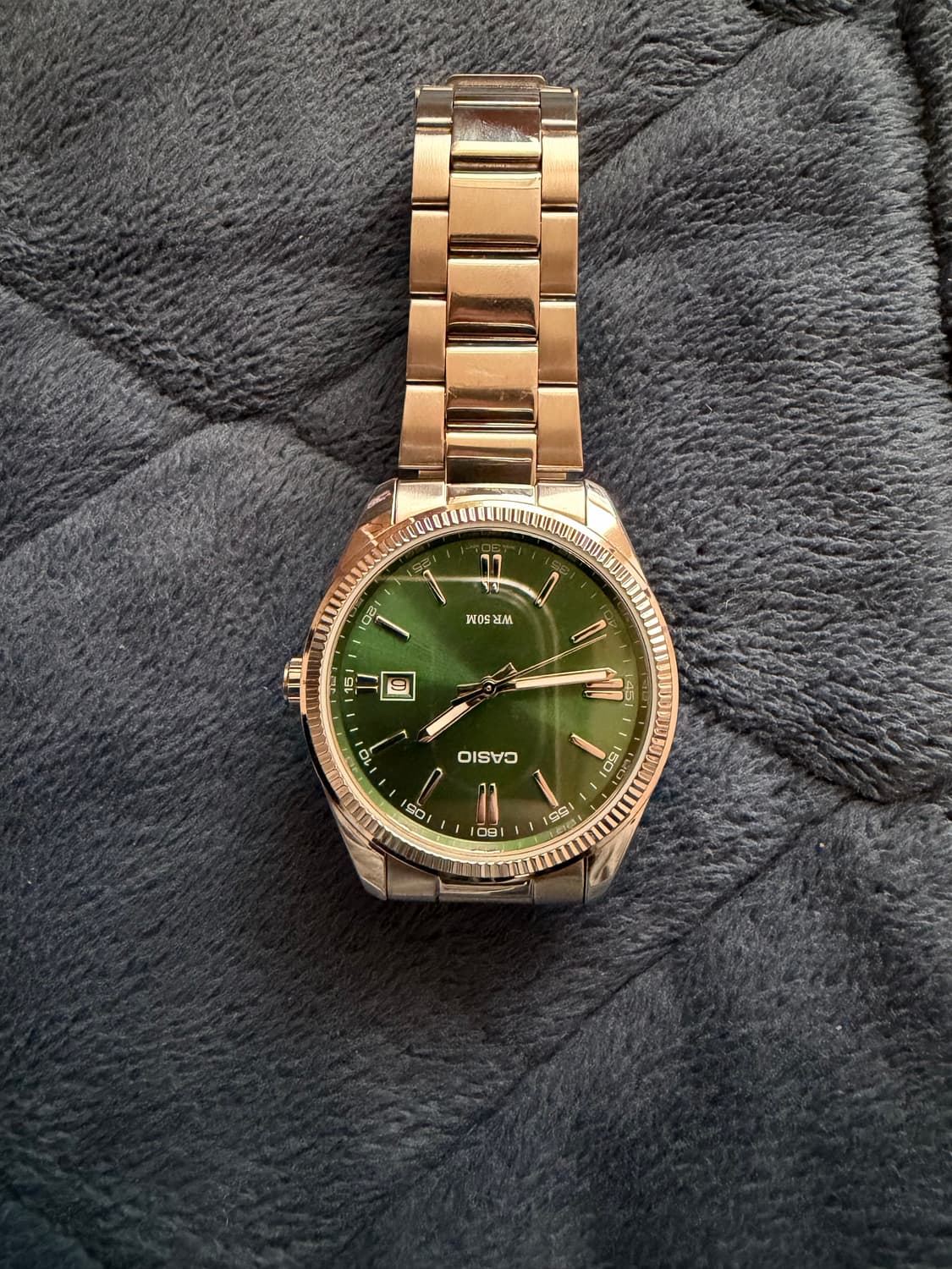 카시오 데이트저스트 녹판 상품이미지2