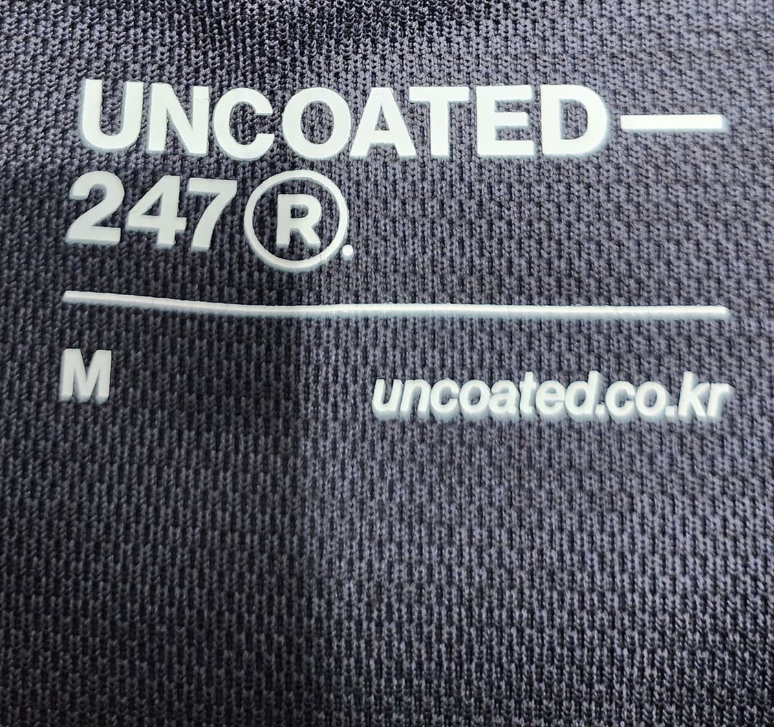 언코티드 247 네이비 오버핏 맨투맨 M 상품이미지3