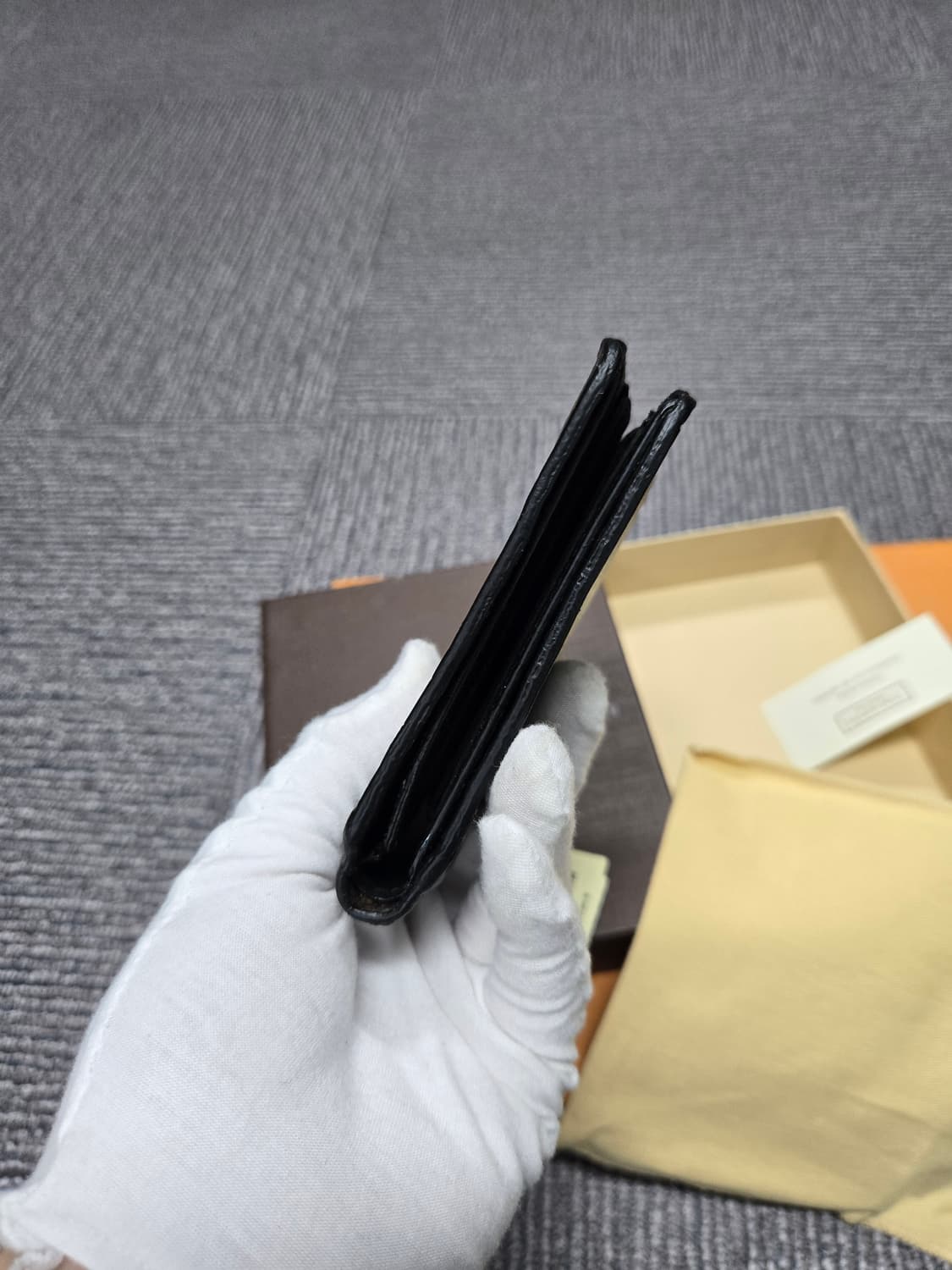 [특가][정품]루이비통 마카사르 반지갑 상품이미지3