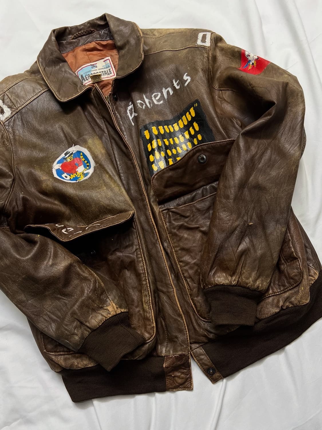 빈티지 A-2 가죽자켓 상품이미지9