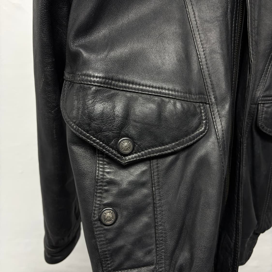 빈티지 레더 자켓 9 상품이미지7