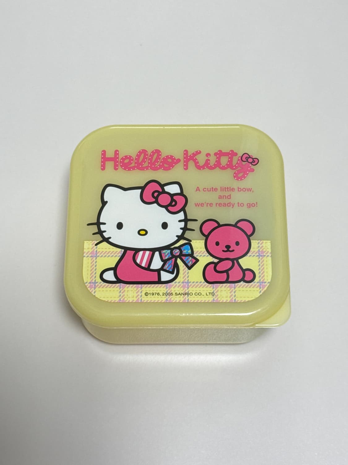 05년도 고전 키티 도시락통 보관함 상품이미지1