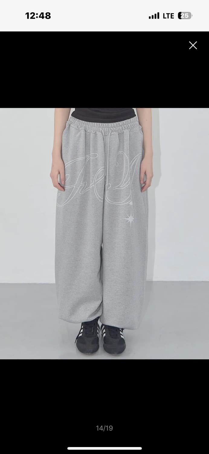 팬시클럽 엔젤 스웻팬츠 새상품 상품이미지1