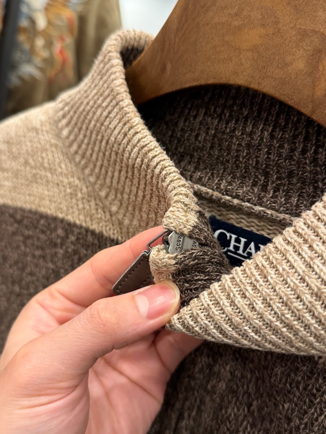 00s Chaps ralph lauren 챕스 랄프로렌 하프넥 쿼터 집업 상품이미지4