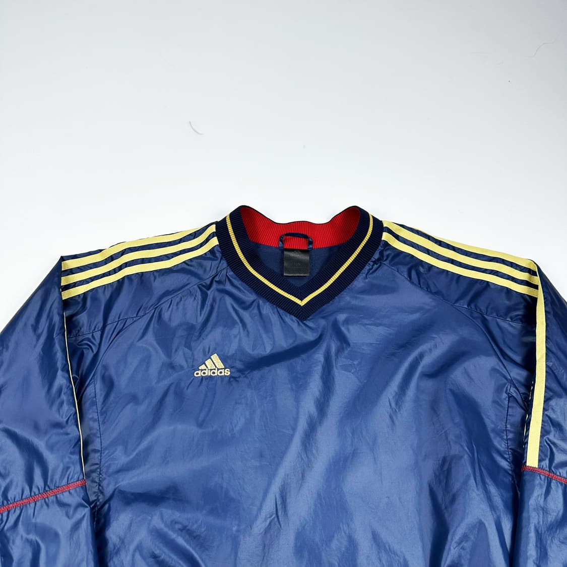 아디다스 올드스쿨 빅로고 오버핏 우븐 웜업 네이비 XL 상품이미지2