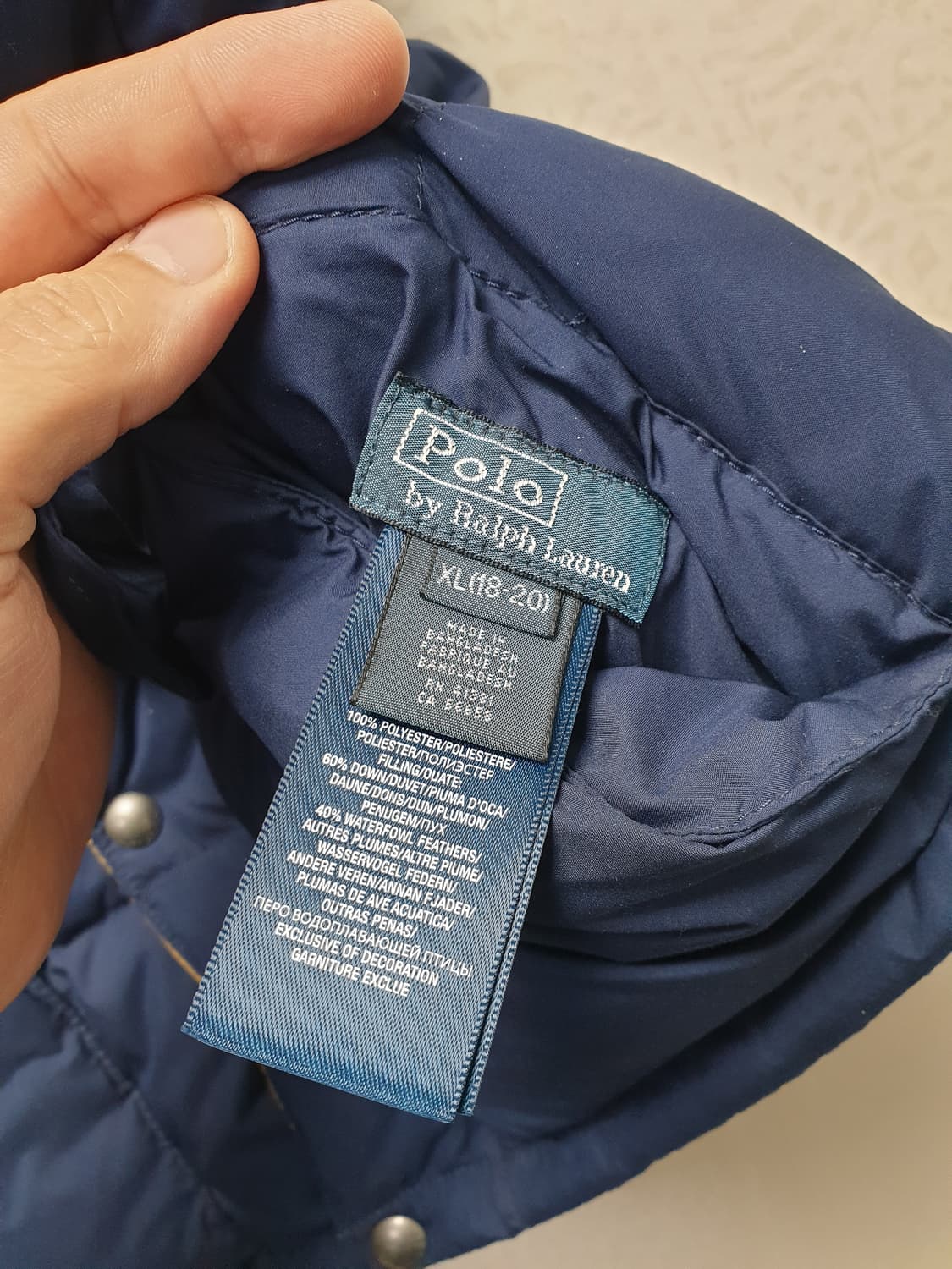 [남100] 폴로 랄프로렌 리버시블 패딩조끼 상품이미지6