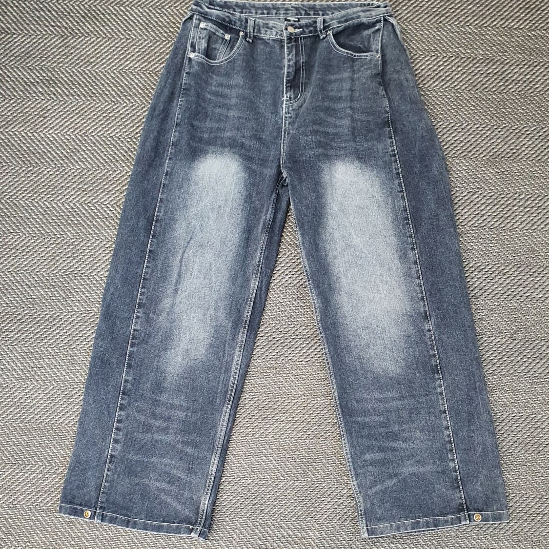 트릴리온 와이드 데님 청바지 남자34 상품이미지3