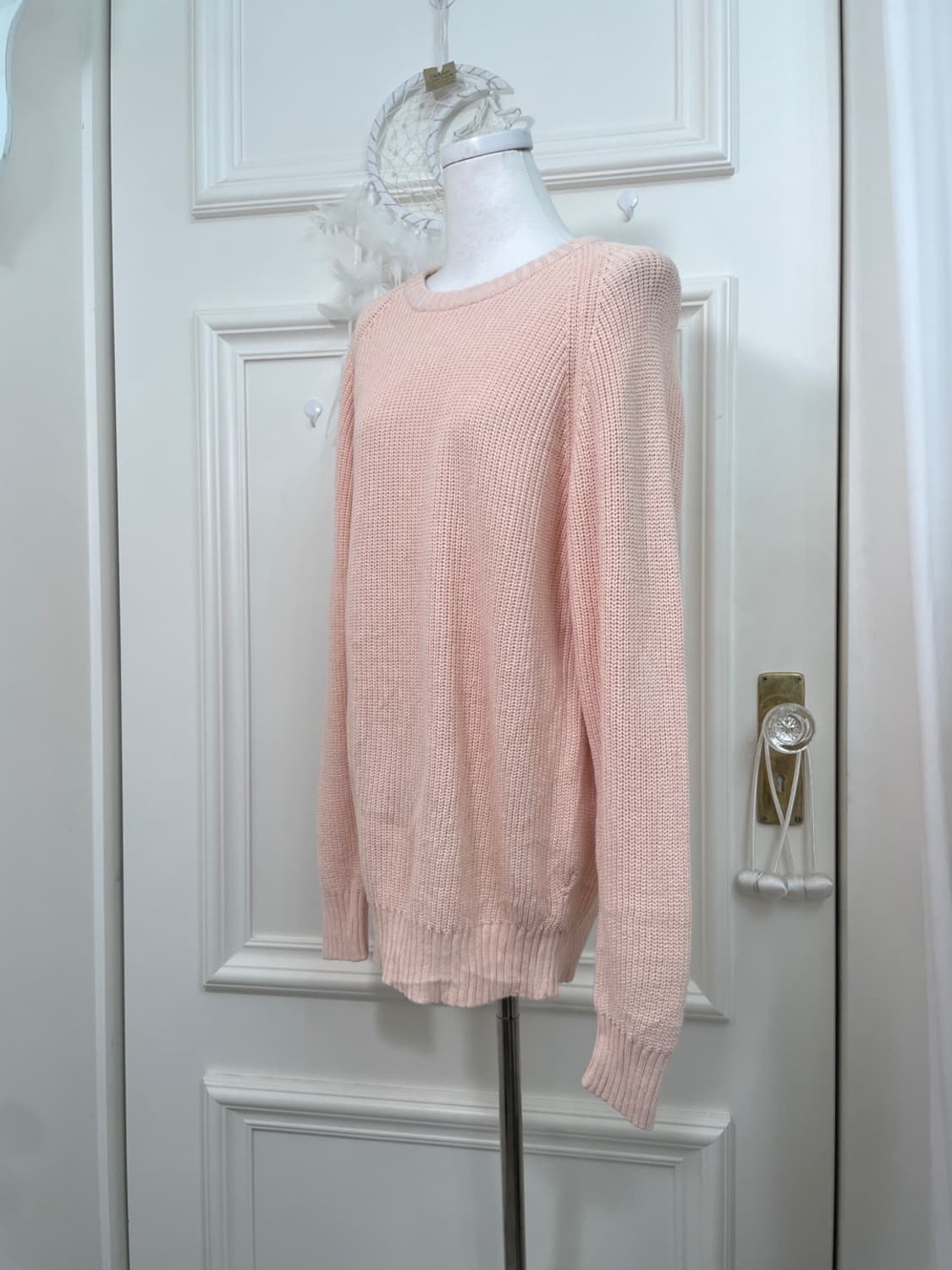 coral basic regaln cotton sweater 상품이미지2
