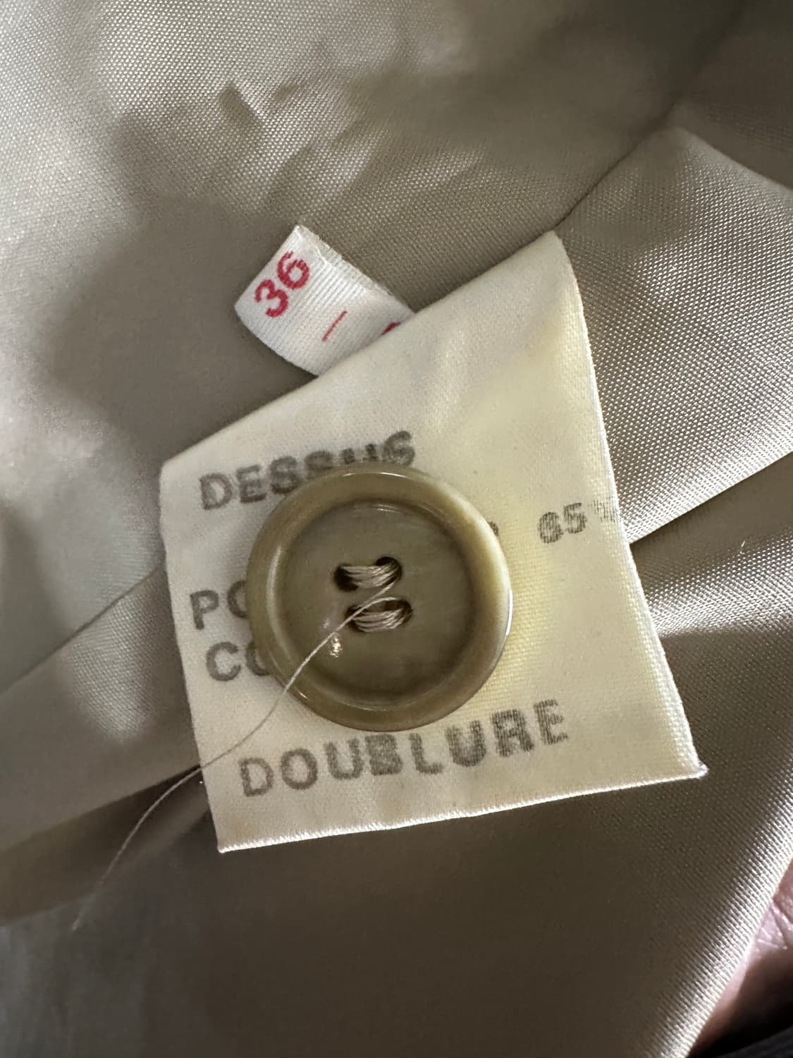 빈티지 Akylon 트렌치 코트 상품이미지5