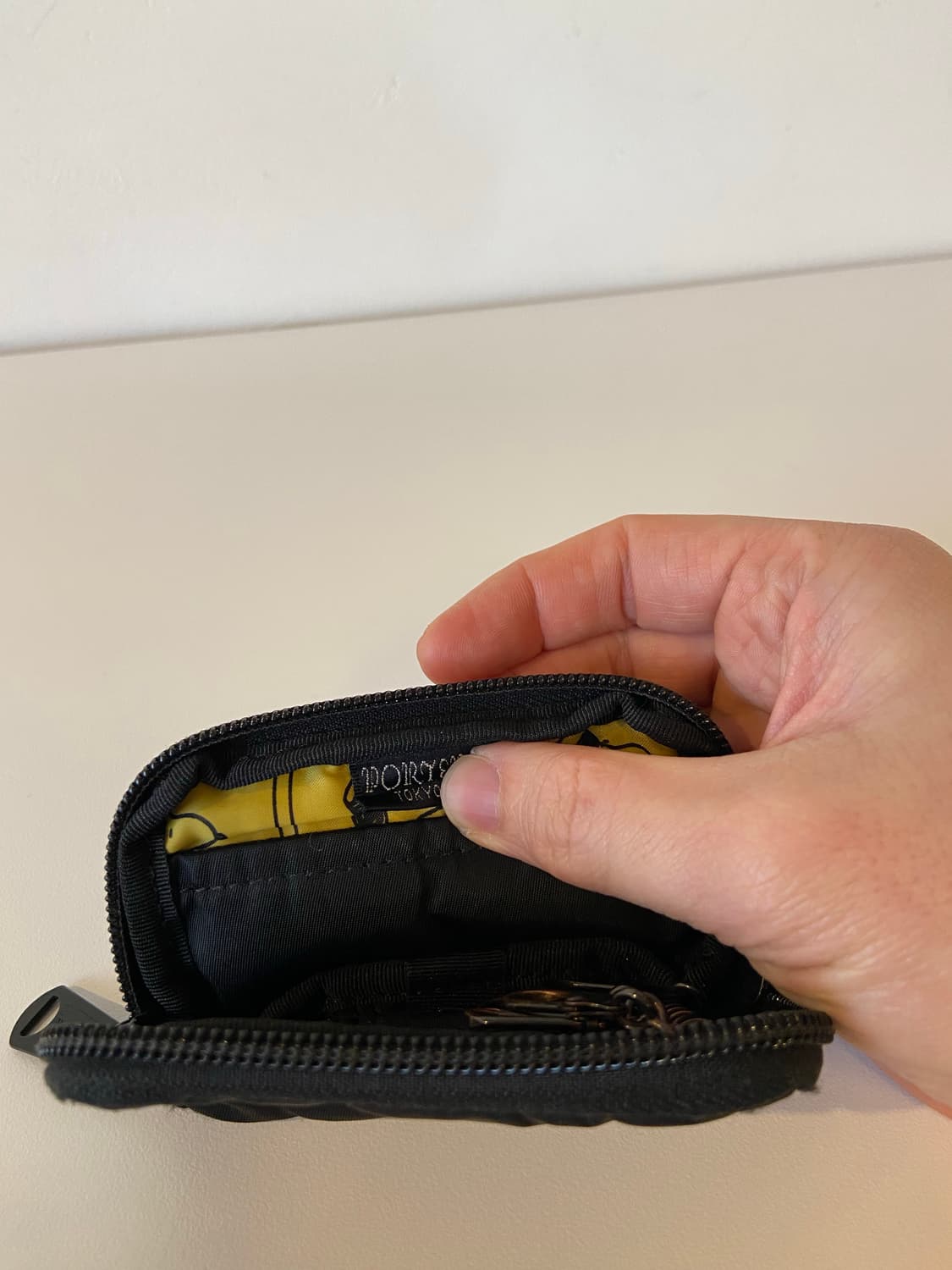 포터 스누피 자수 블랙 키케이스 상품이미지5