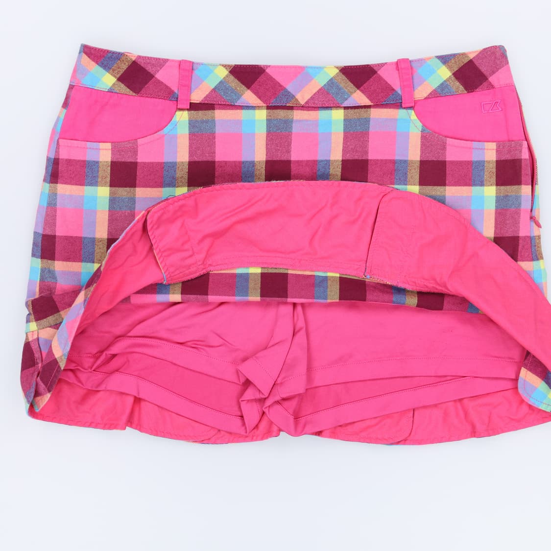 [76] 커터앤벅 골프 여성 체크 스커트 치마바지 1103HR1 상품이미지5