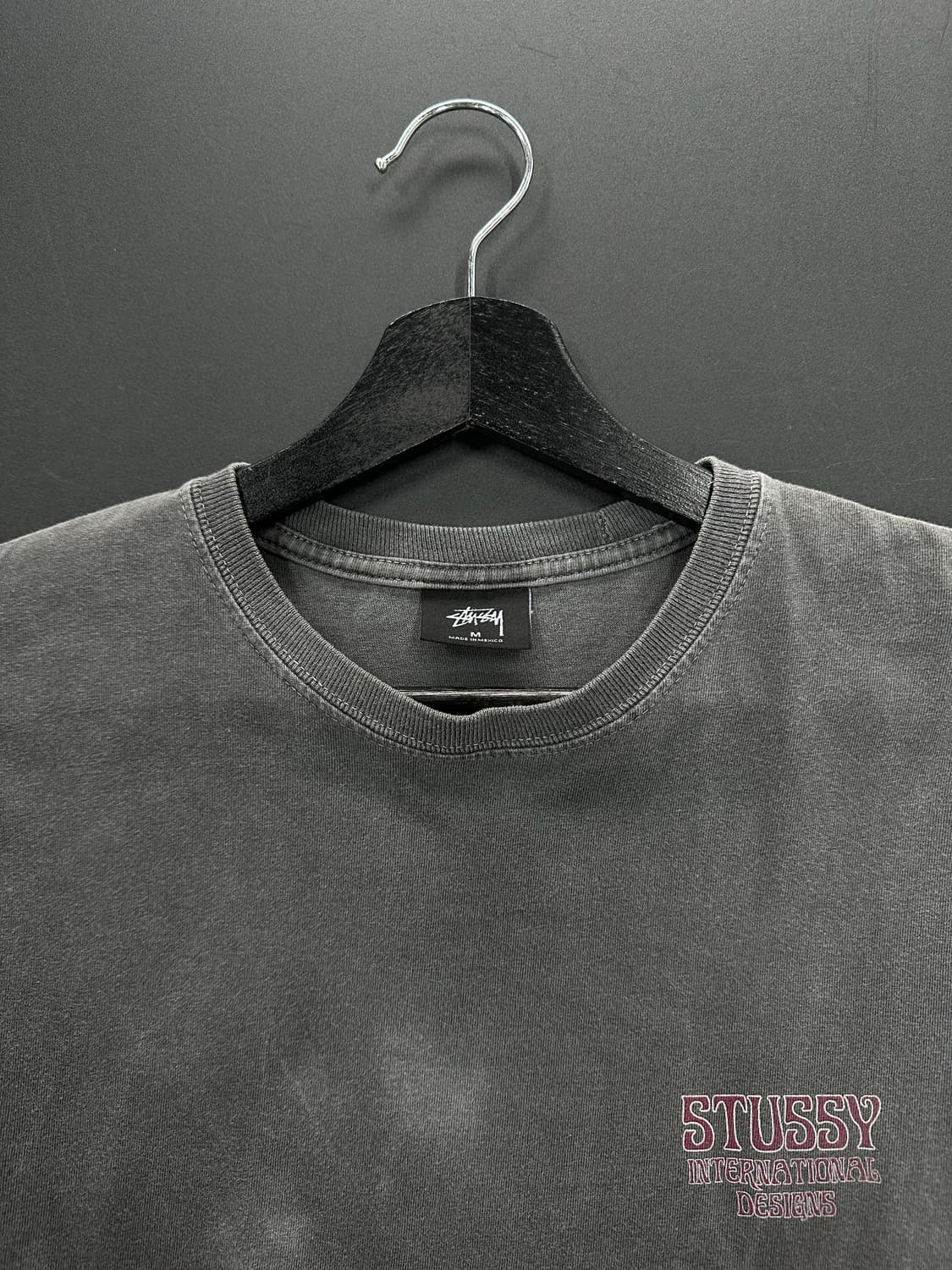 스투시 스컬로즈 피그먼트워시드 롱슬리브긴팔티 상품이미지7