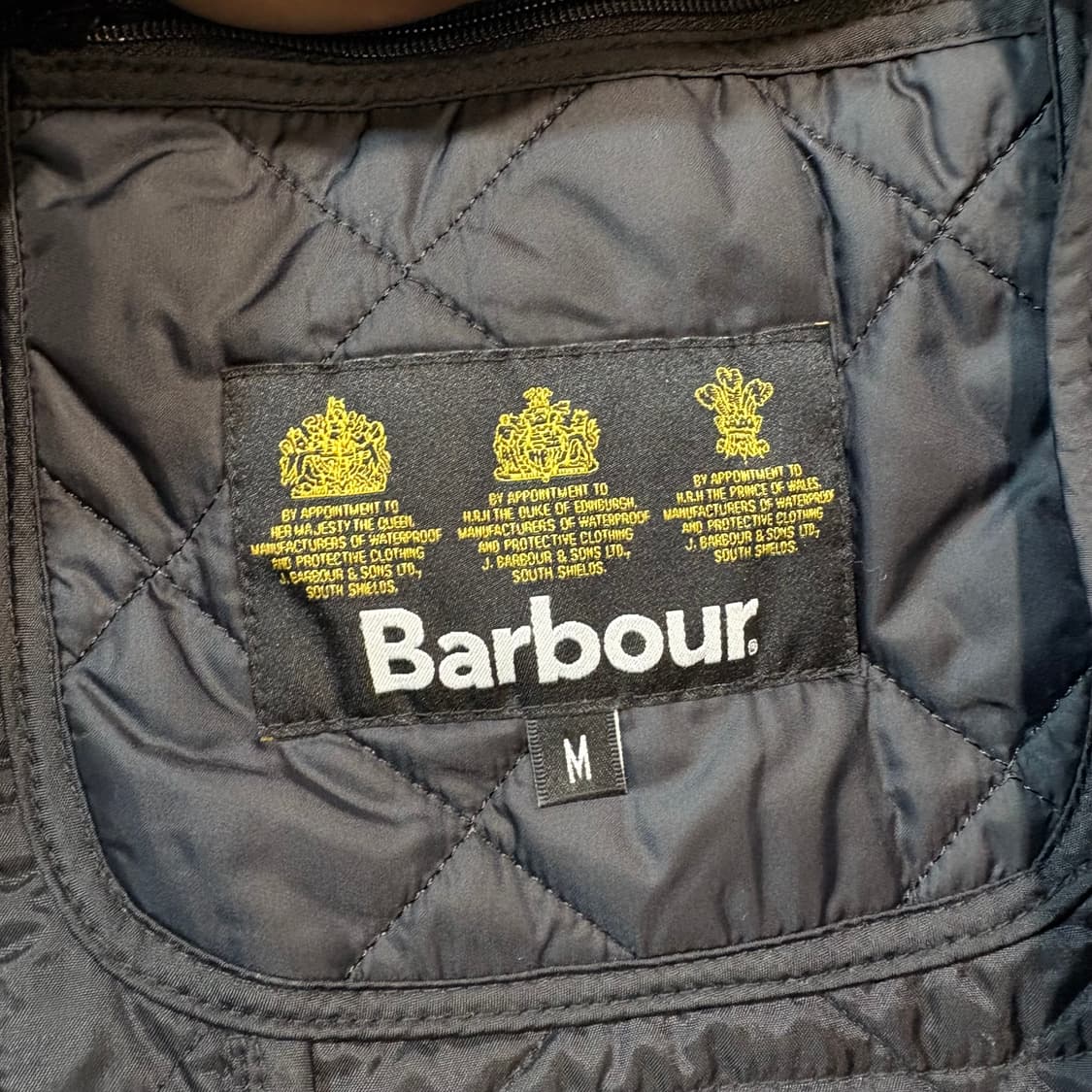 [M] Barbour 바버 인터내셔널 퀼팅 자켓 상품이미지8