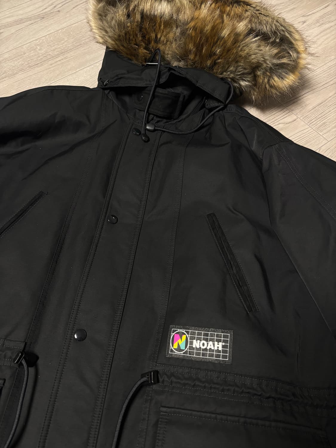 [L] 노아 캐시볼 익스페디션파카 블랙 24aw 상품이미지3