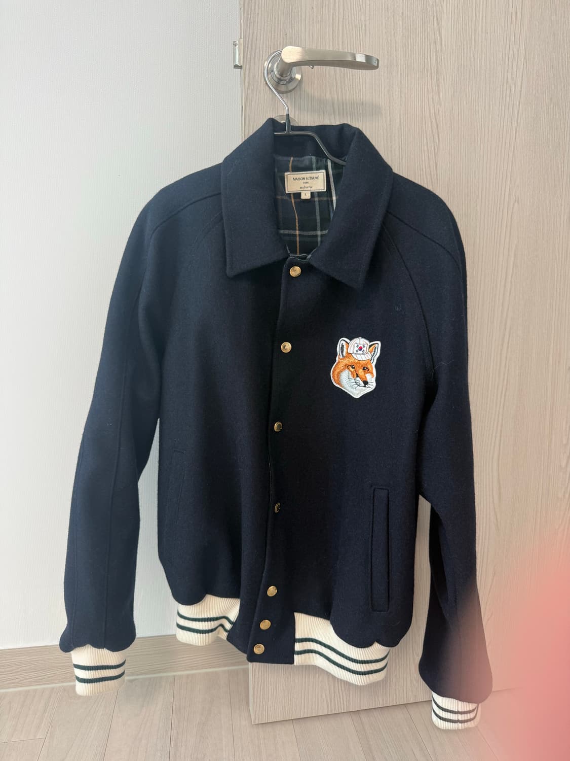 메종키츠네 국뽕 테디 자켓 L사이즈 상품이미지1