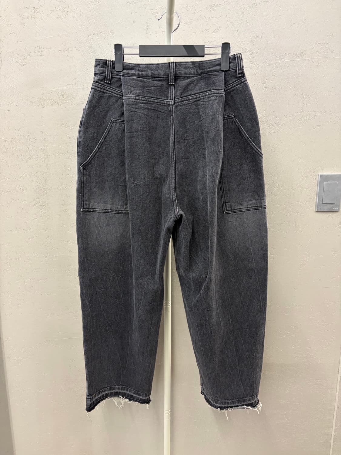 DNSR 흑청 데님 청바지 상품이미지5