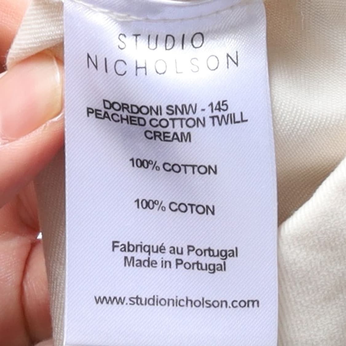 스튜디오 니콜슨 Studio Nicholson Dordoni Pants  상품이미지9
