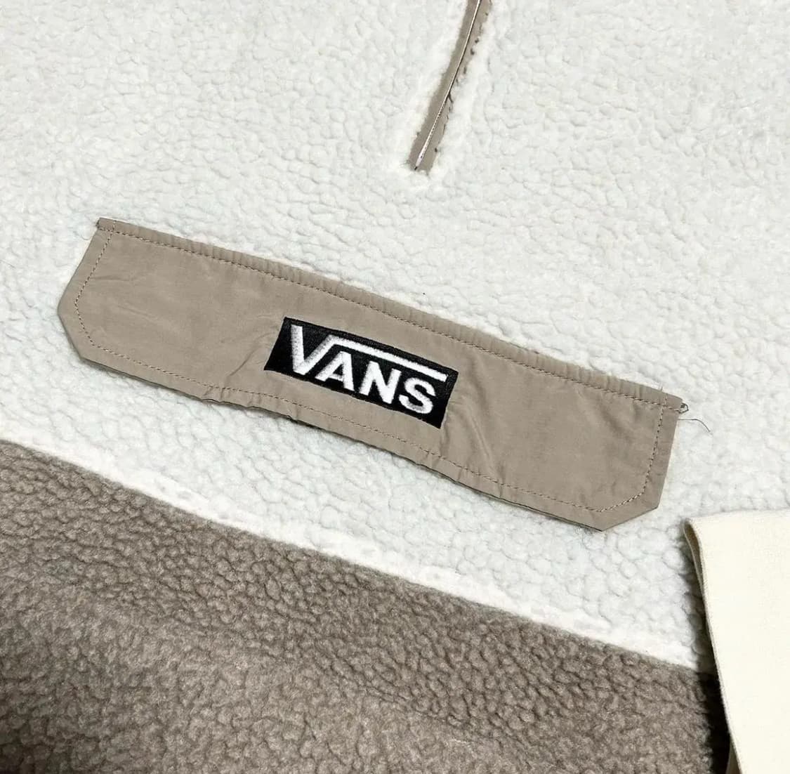 [XL] Vans 반스 후리스 아노락 풀오버 상품이미지4
