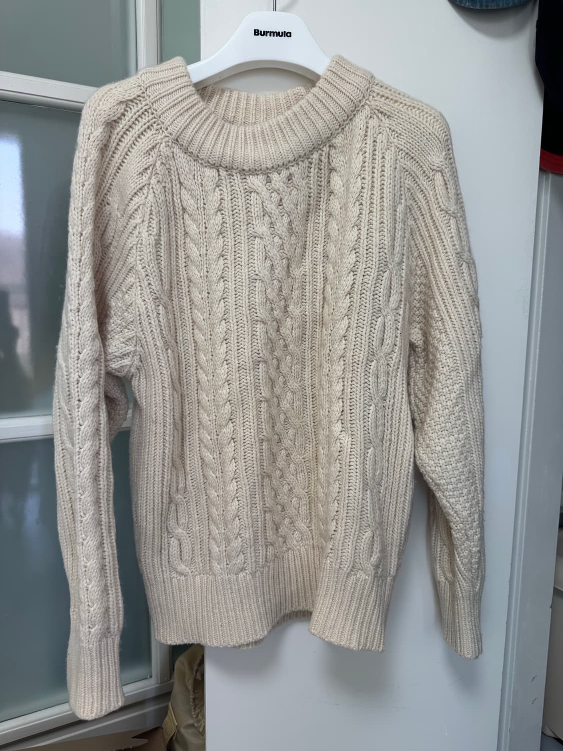 온무드 꽈배기 니트 상품이미지1