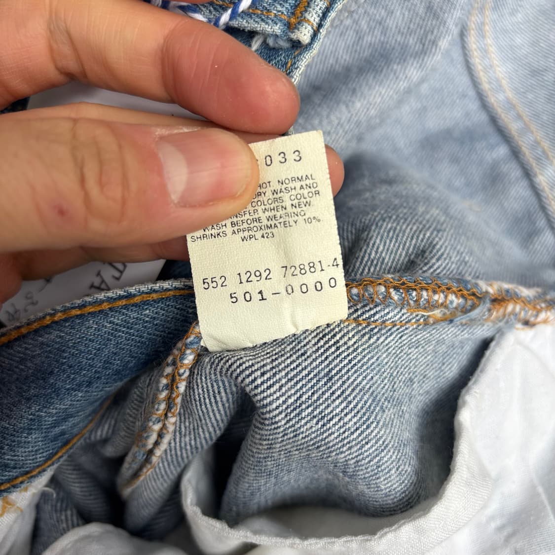90년대 미국 리바이스 501 상품이미지10