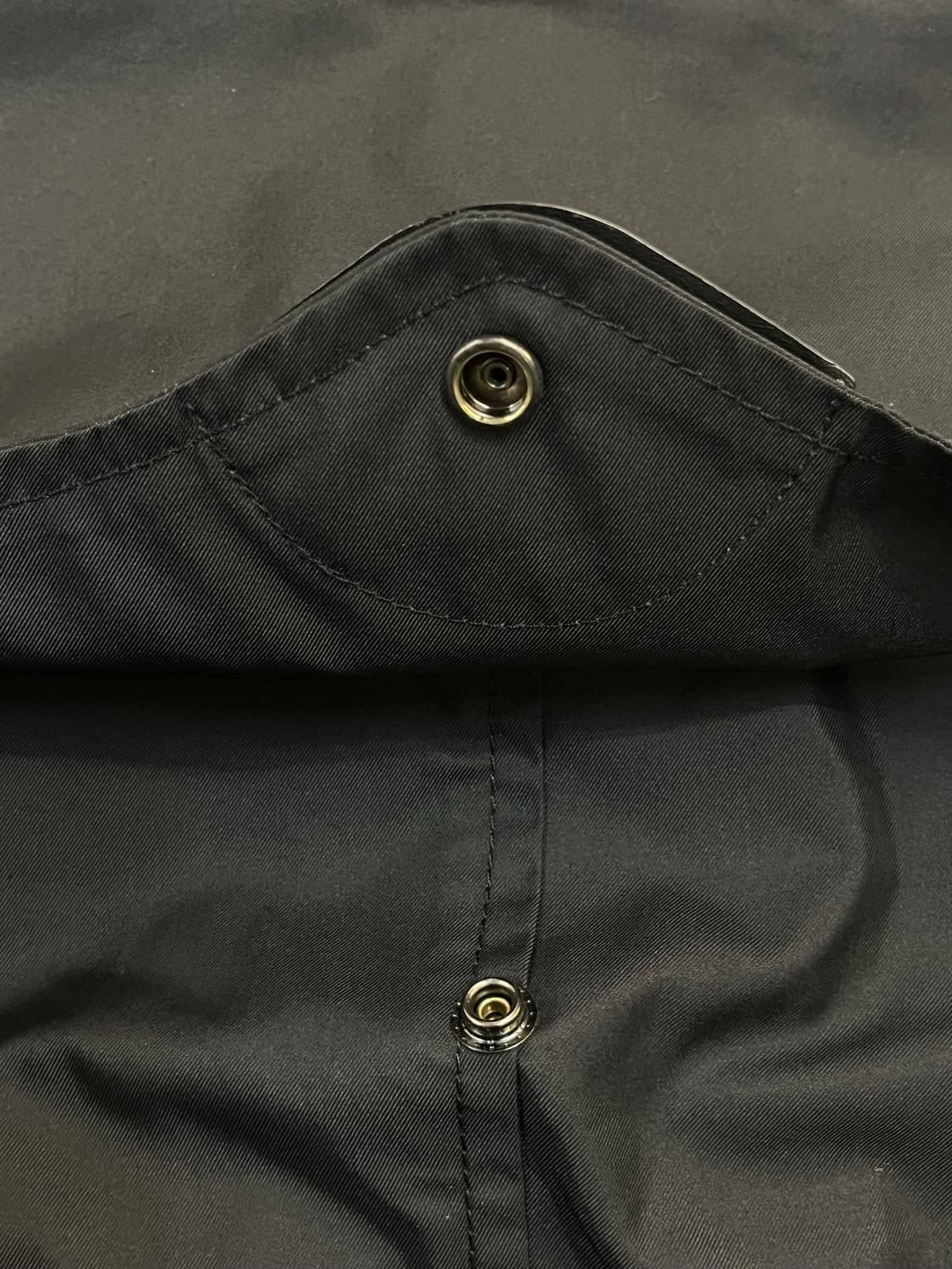 코치 하프 트렌치 코트 블랙 XS #csz2173 상품이미지6