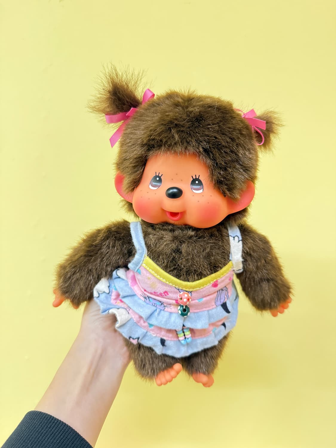 고전 레어 수영복 양갈래 몬치치(종이택없음,인형택ok) 상품이미지3