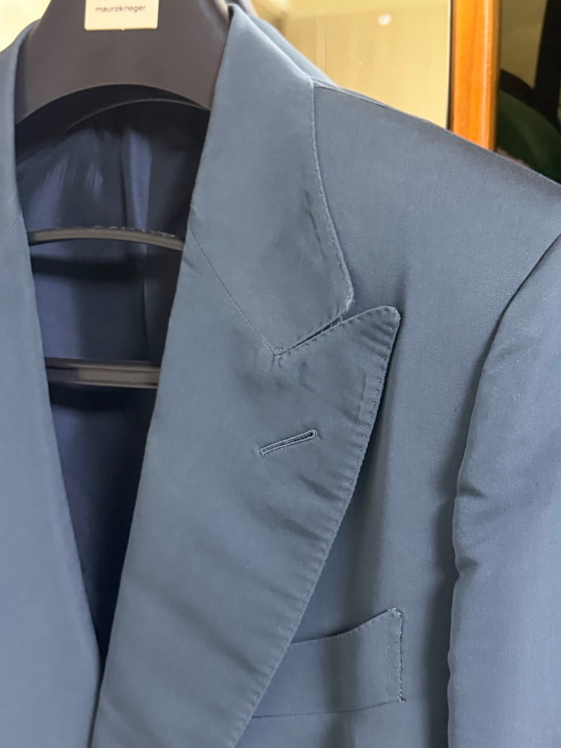 TOM FORD Atticus 톰포드 아티쿠스 코튼 실크 수트 56R 상품이미지4