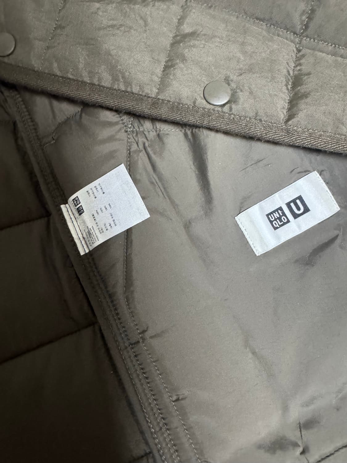 유니클로 U 퀼팅 자켓 상품이미지2