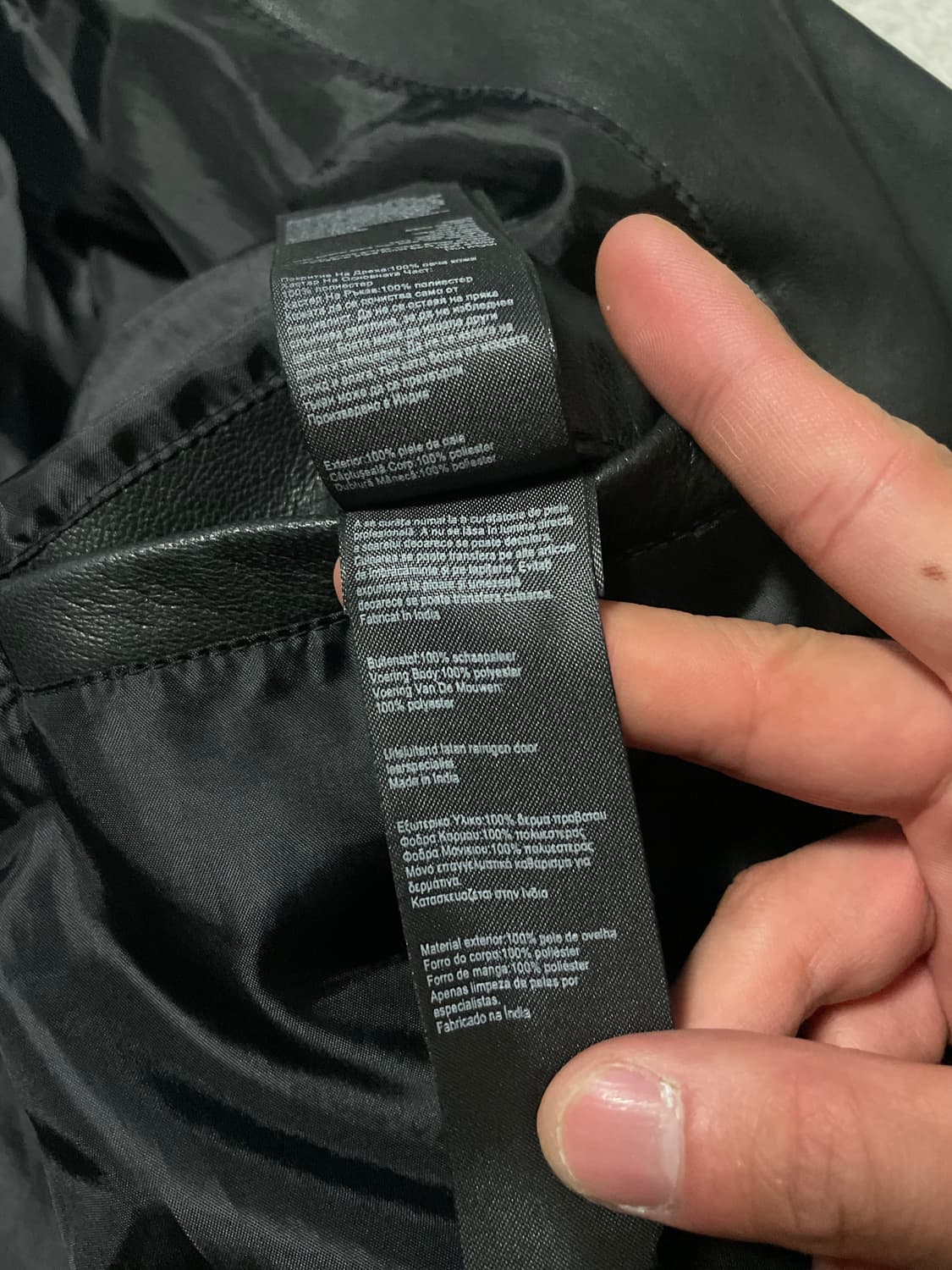 ALL SAINTS 올 세인츠 웨스턴 무드 양가죽 로미 바이커 레더  상품이미지9