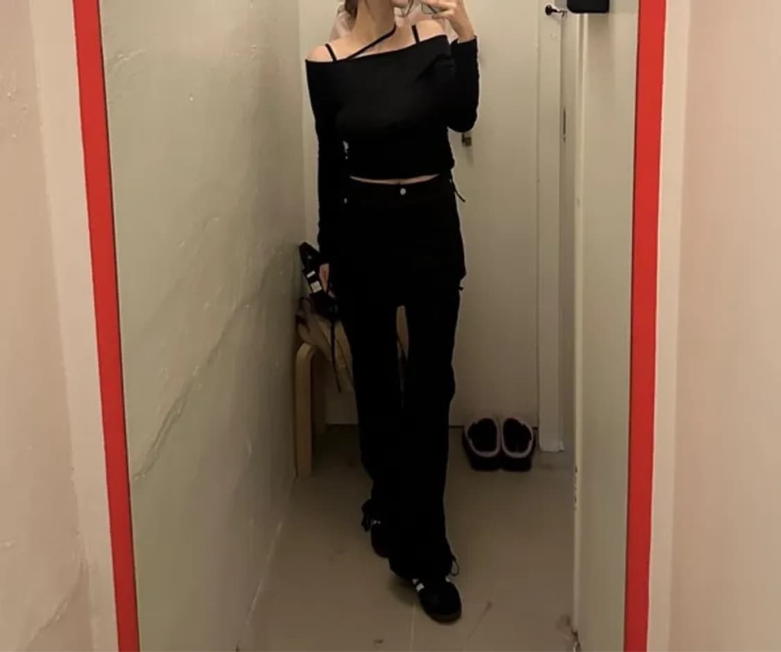AEAE 에이이에이이 스커트 레이어드 팬츠 상품이미지2