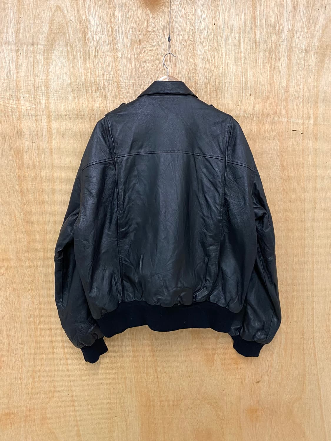 VTG A-2 leather jacket 핀터레스트 레더 자켓 상품이미지2