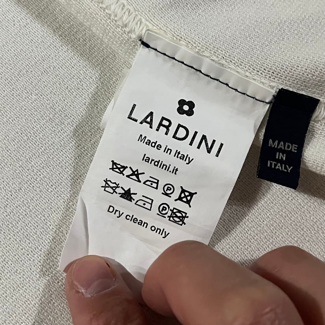 [100] 라르디니 부토니에 니트 스판자켓 상품이미지9