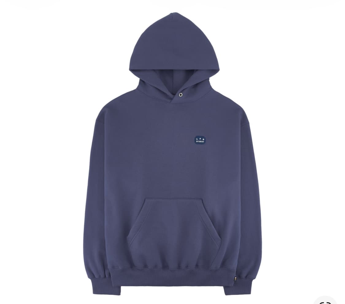 아이앱 스튜디오 아이앱 패치 후디 블루 상품이미지1