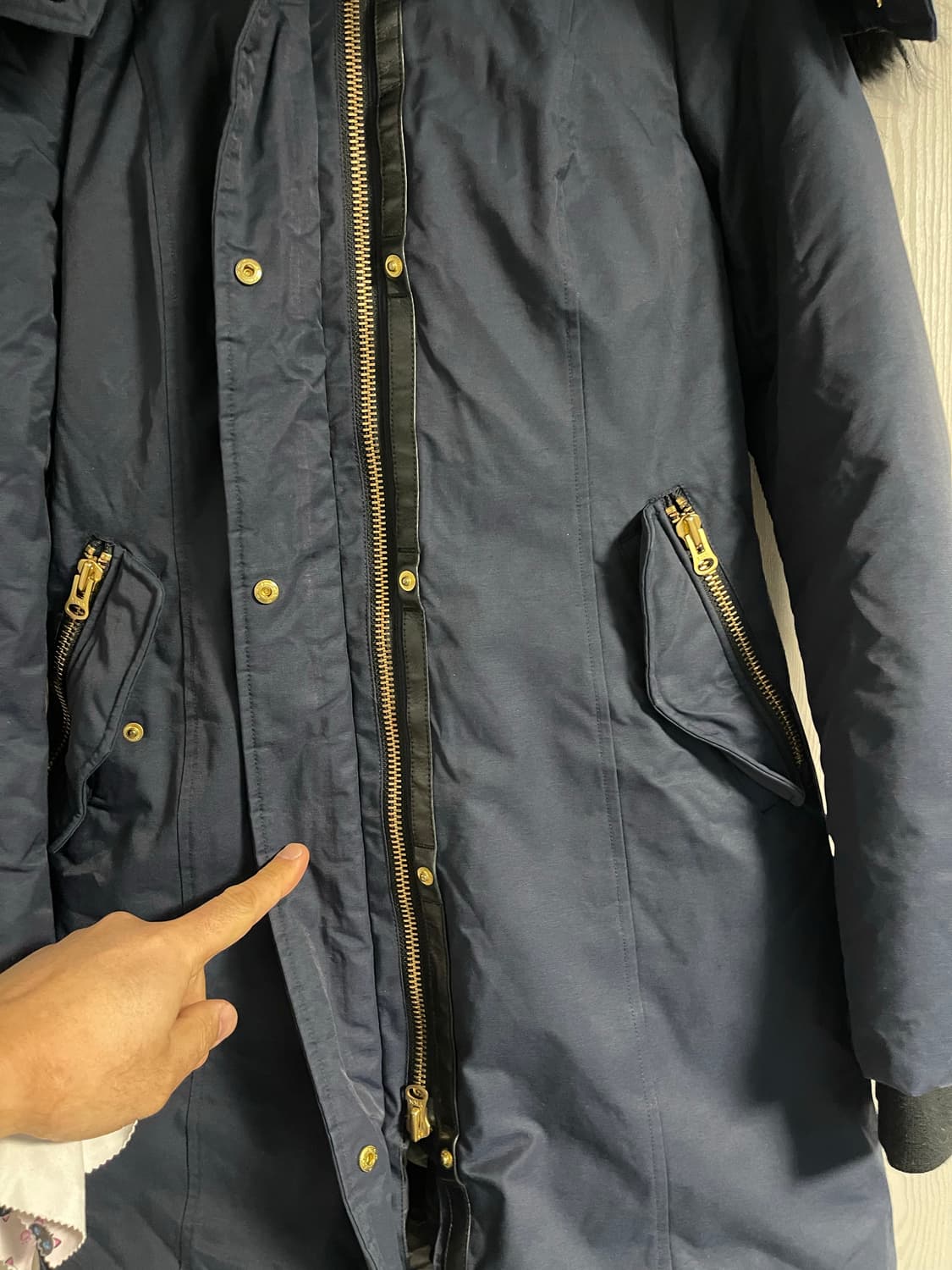 (정품) 맥케이지 케리 여성 패딩 네이비 XS(38) 상품이미지4