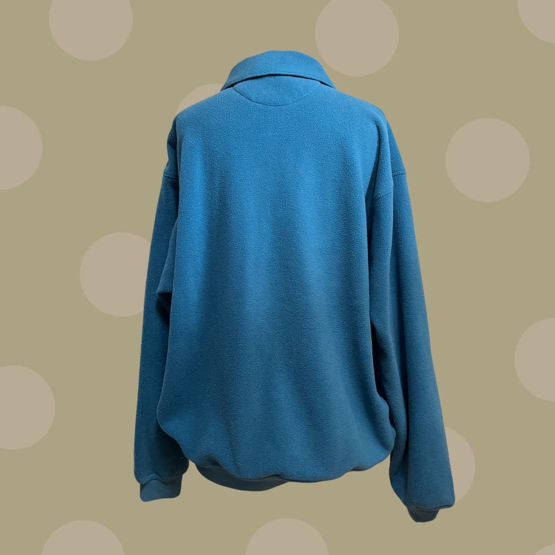 타입서비스 버튼 플리스 탑 블루 상품이미지6