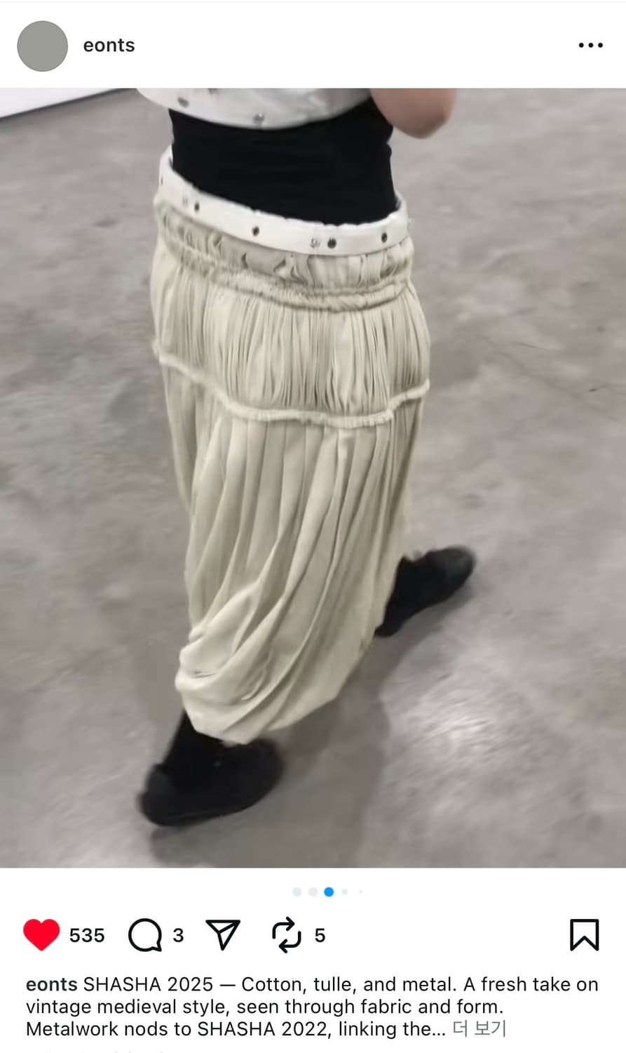 에옹쓰 Eont’s 2025 shasha dress  상품이미지1