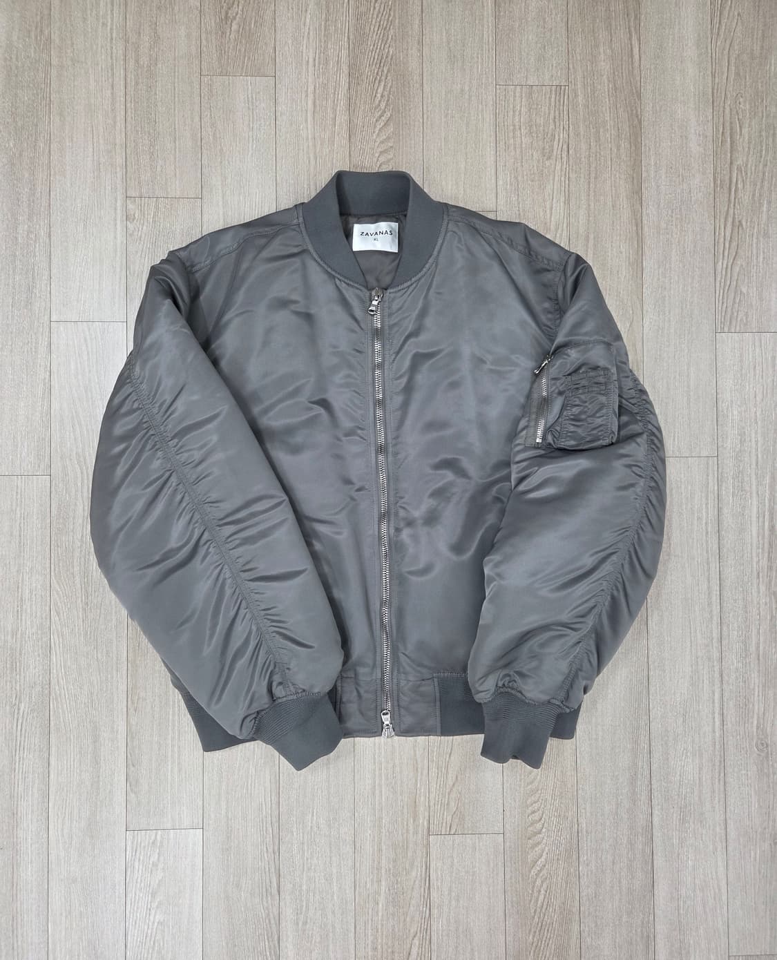 자바나스 205 마스다 람포 메탈 그레이 XL ma1 항공점퍼 마원 봄버 상품이미지1