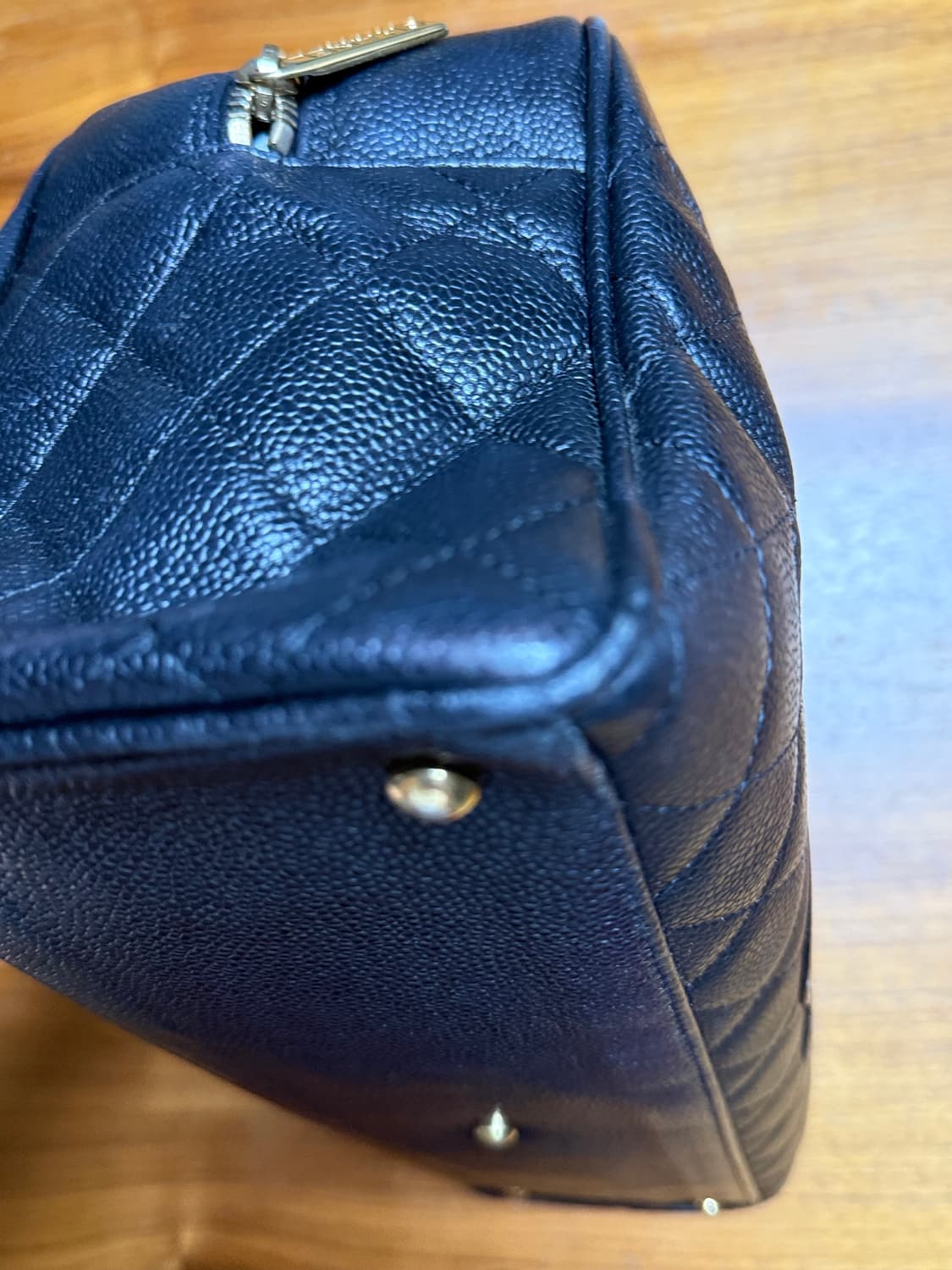 샤넬 제니 보스턴백 블랙 캐비어 상품이미지5