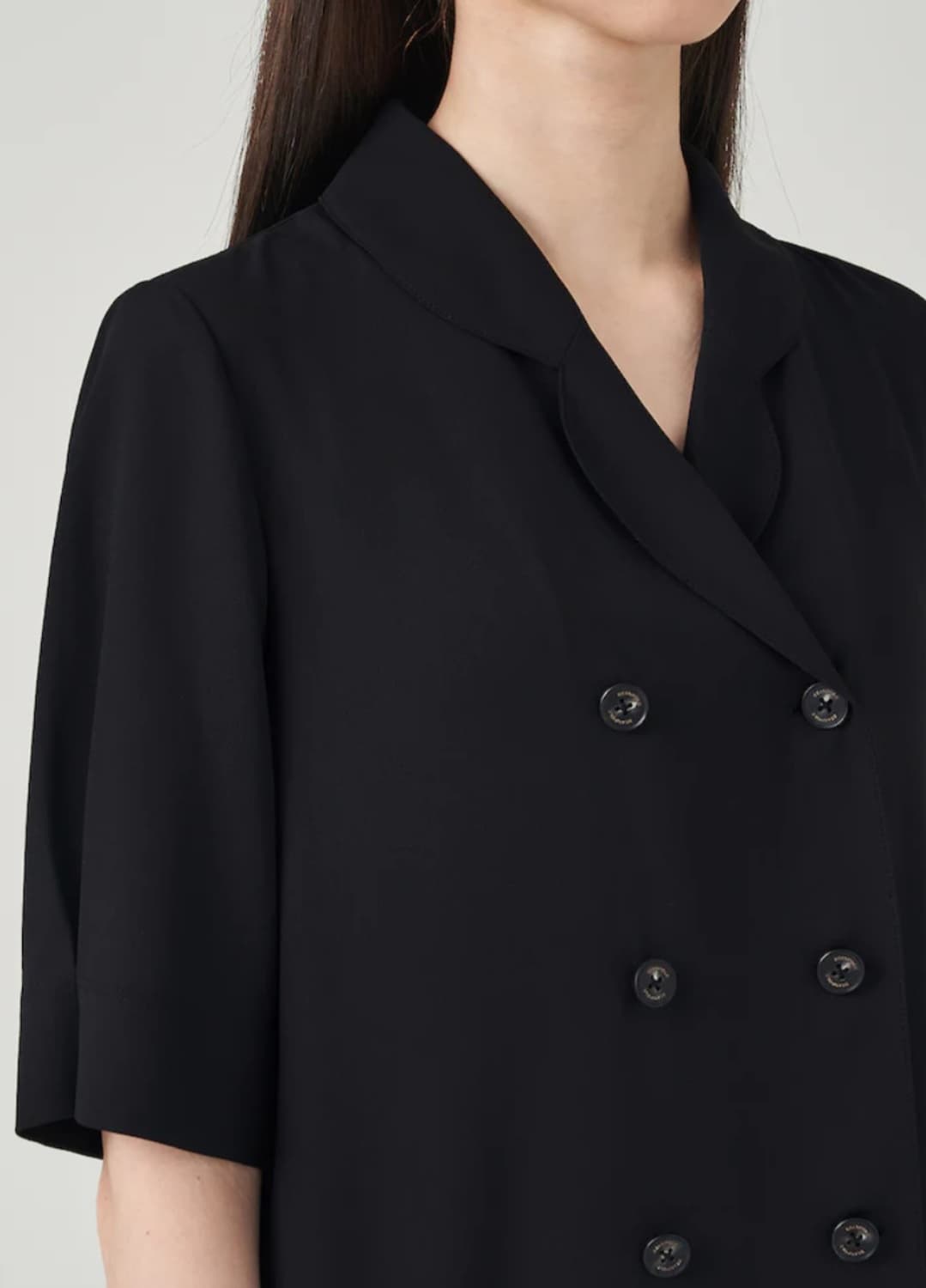 새상품) 빈폴 칼라 더블원피스 다크네이비(55사이즈) 상품이미지7