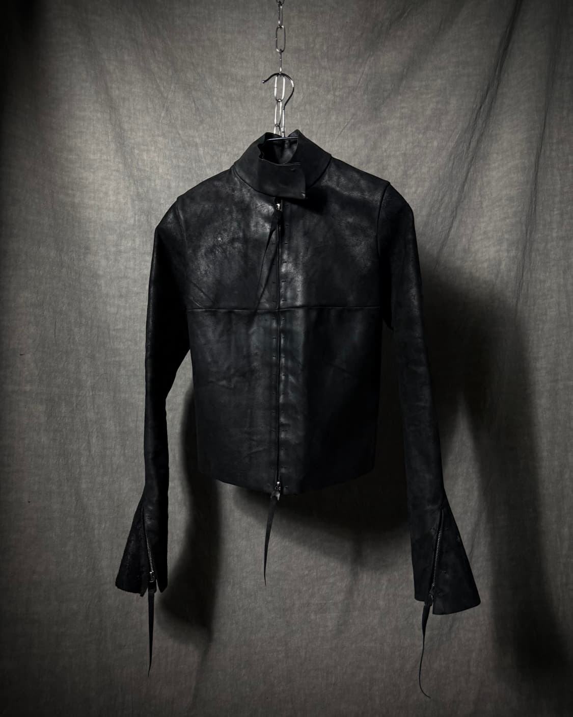 m.a+ Cross Seam Horse Leather Jacket  상품이미지1