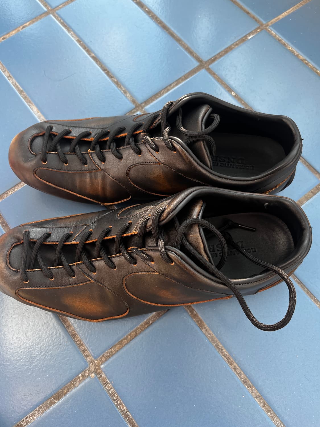 [270]로맨틱무브 X DNSR 빈티지 스니커즈 빈티지블랙 상품이미지2