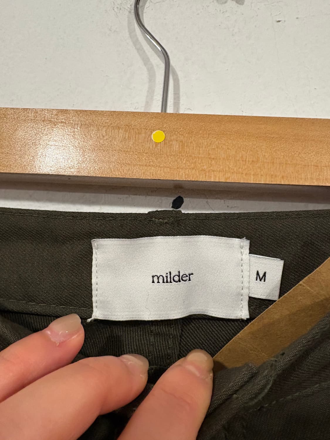 카키 면바지 상품이미지5