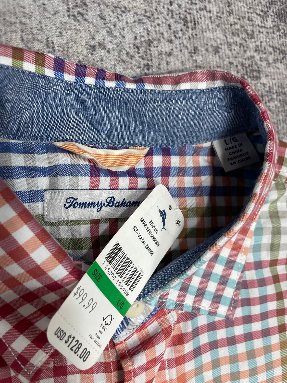 Tommy Bahama 멀티체크 빅셔츠 상품이미지5