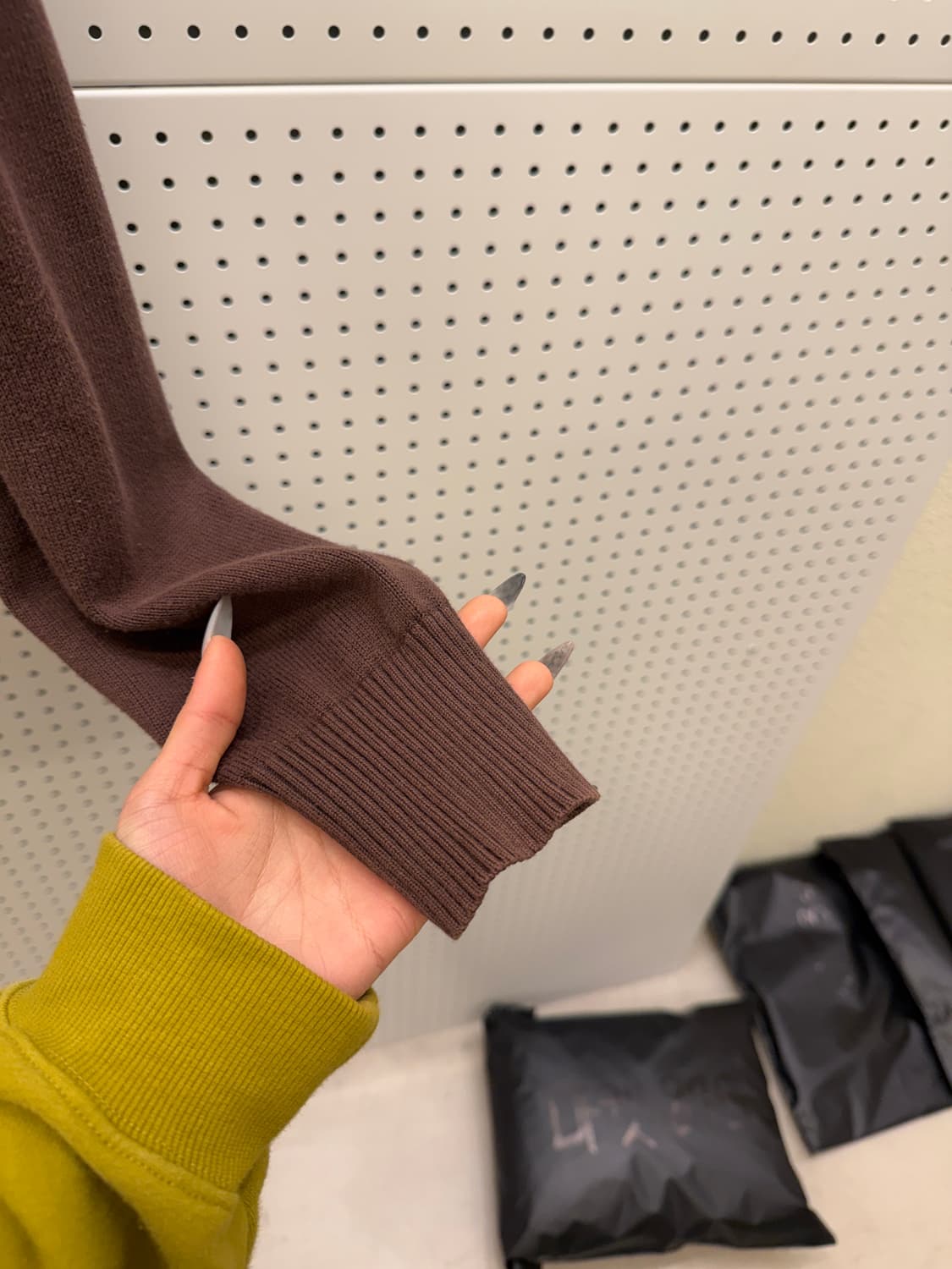 아디다스 오리지널 컬러블럭 니트 집업 U768 상품이미지4