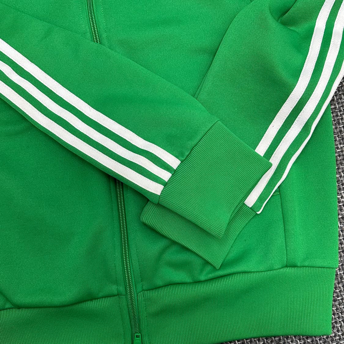 아디다스 신형 슈퍼스타 그린 빈티지 져지 L 상품이미지6