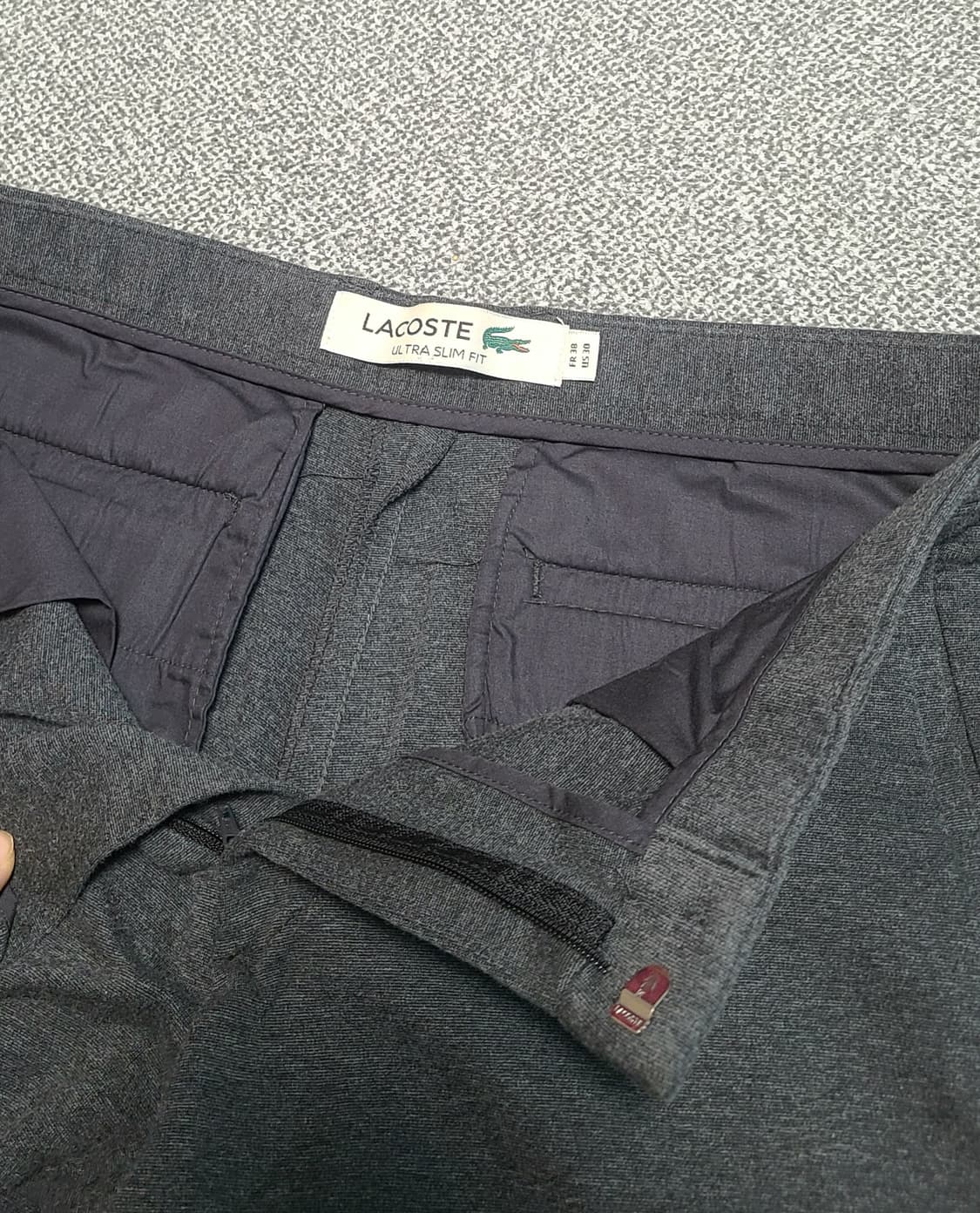 라코스테 남성 저지 슬랙스 그레이 38 30-32 상품이미지4