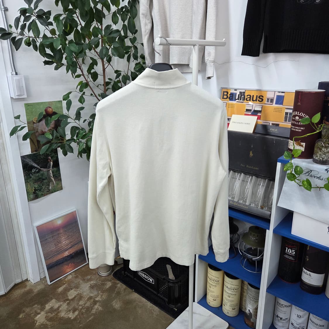 폴로랄프로렌 코튼 풀오버 하프집업 L 상품이미지5