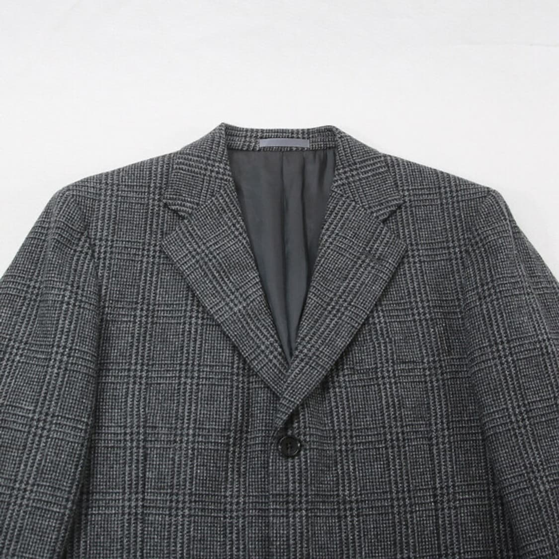 (착용컷) 버버리 캐시미어 체크 블레이져 (남성용 M) 상품이미지5