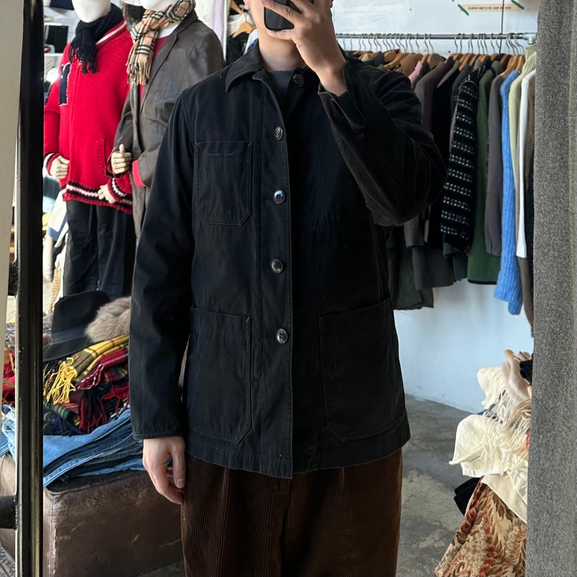 (착용컷) R.NEWBOLD 프렌치 워크 자켓 (남성용 98) 상품이미지2