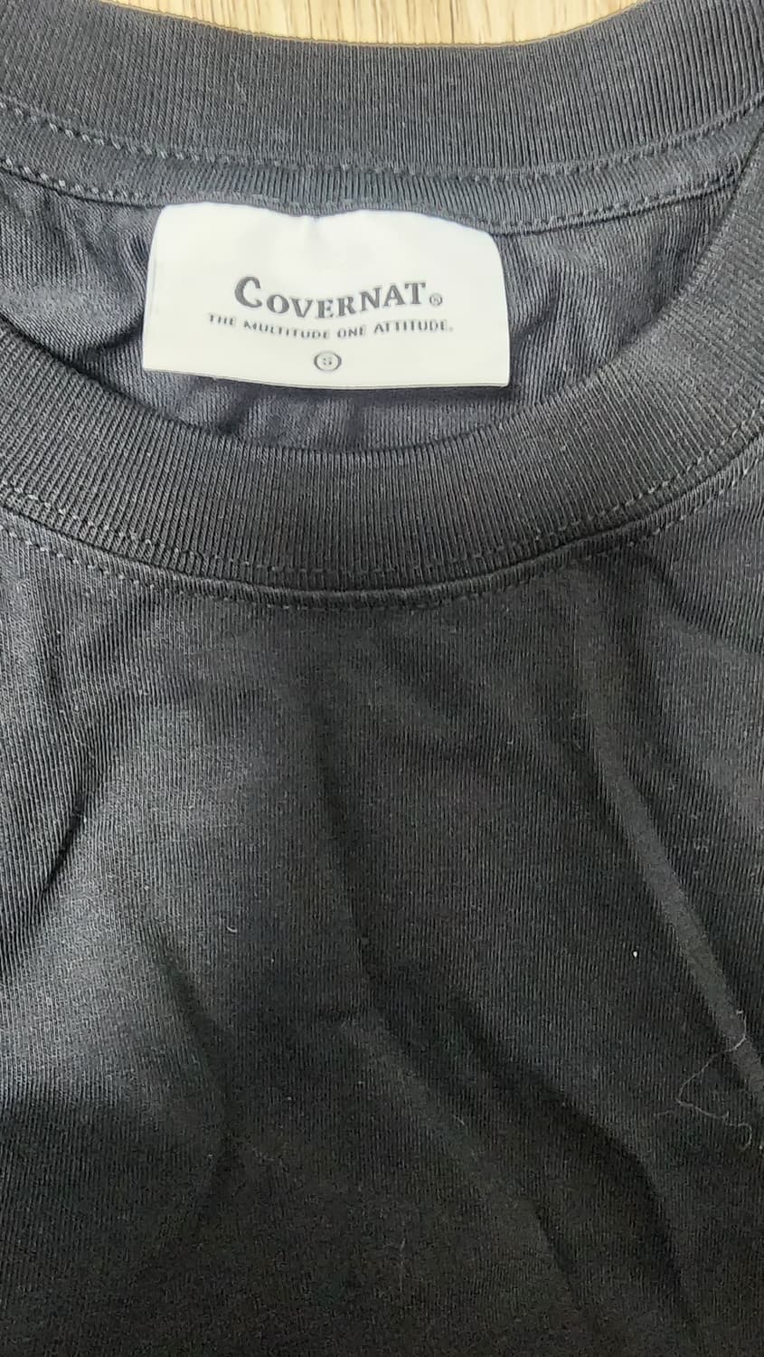 커버낫 블랙 서핑 반팔티 S 상품이미지3